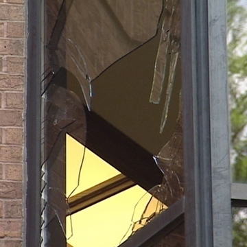 broken window
